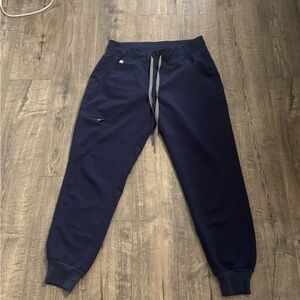 Figs Blue Track Pants for Effortless Style